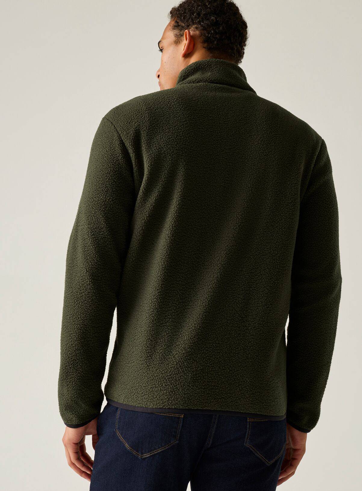 REGATTA Frankie Borg Full Zip Fleece Khaki XXXL - Image 3